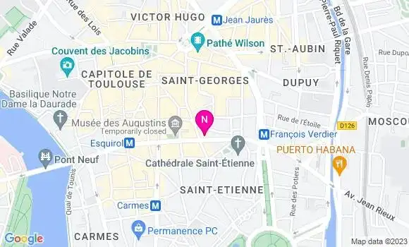 Localisation Mtre Le Du Marie
