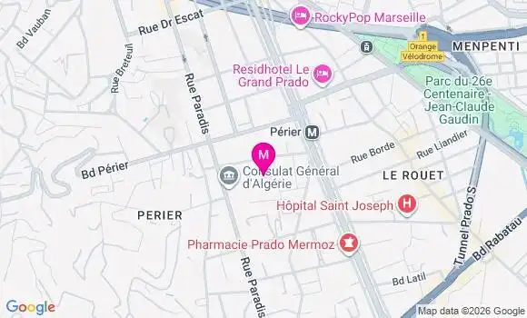 Localisation Mtre Ravinetti Marion