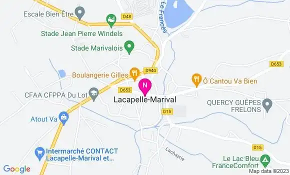 Localisation Mtre Berthou Elodie