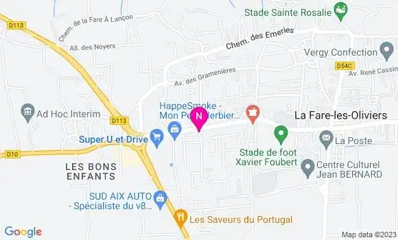 Localisation Mtre Vermande Pauline