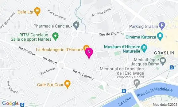 Localisation Mtre Métaireau Barbara