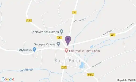 Localisation Mtre Georges Valérie