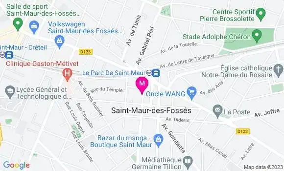 Localisation Mtre Bois de Fer Marie Chairlie