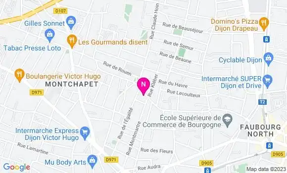 Localisation Mtre Luciani Valentine