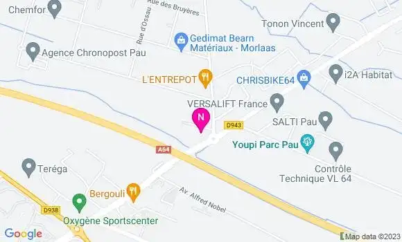Localisation Mtre Dombidau Caroline