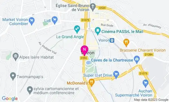 Localisation Mtre Champenois Laurence