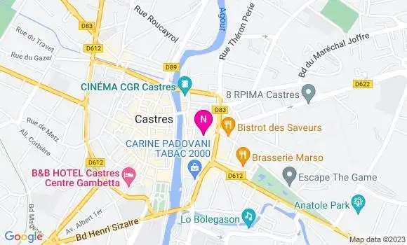 Localisation Mtre Saint Arailles Olivia