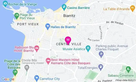 Localisation Mtre Rapagna Laetitia