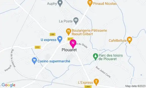 Localisation Mtre Nagat Sylvain