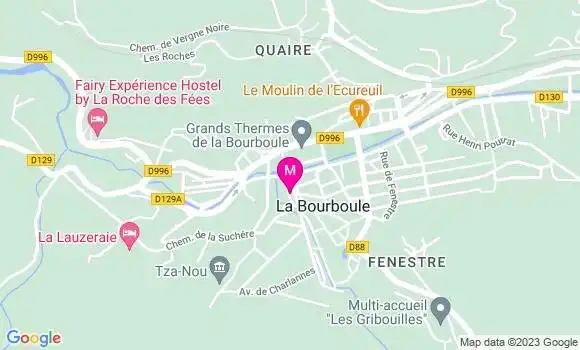 Localisation Mtre Batissard Laurence