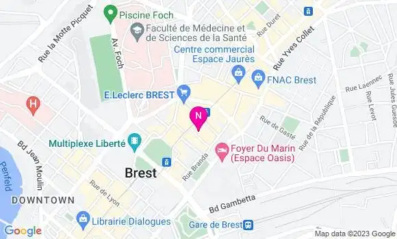 Localisation Mtre Le Goff Pascale