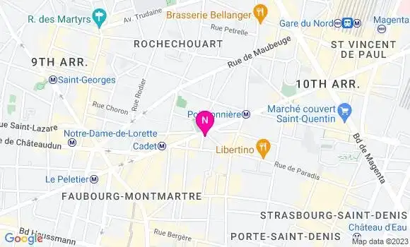 Localisation Mtre Caullery Justine