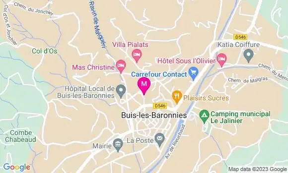 Localisation Mtre Touaibia Muriel