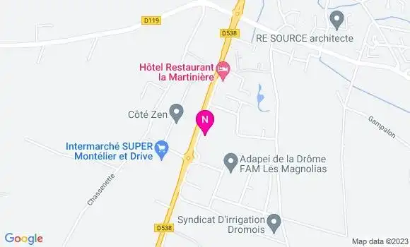 Localisation Mtre Lacroix Quentin