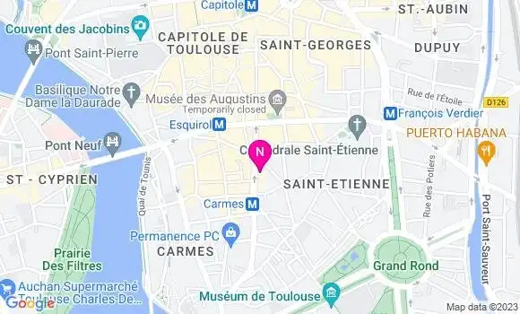 Localisation Mtre Huart Camille