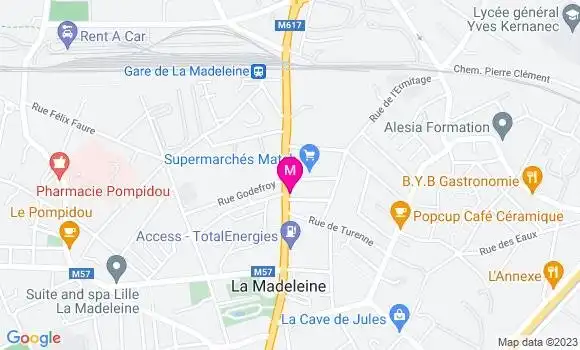 Localisation Mtre Thélu Baptiste