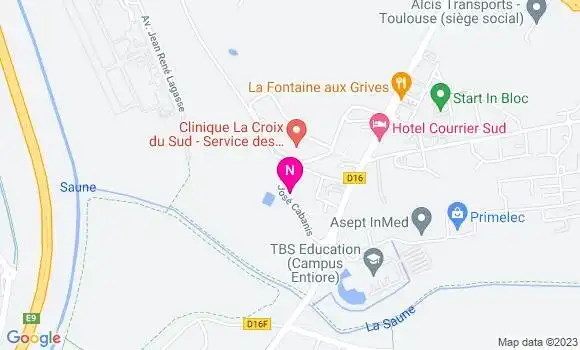 Localisation Mtre Denis Claire