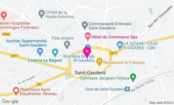 Localisation Mtre Garde Hatton Caroline