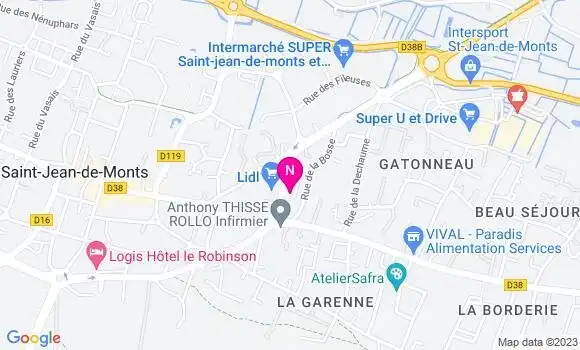 Localisation Mtre Cadeau Jean Charles