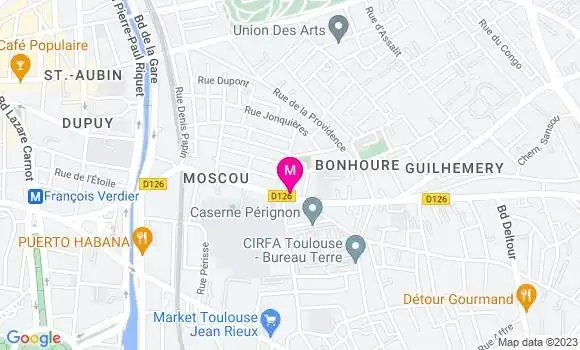 Localisation Mtre Zuccon Bérenger