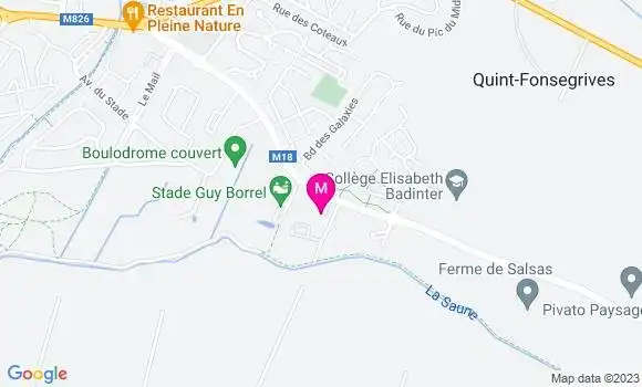 Localisation Mtre Sauvage Gilles