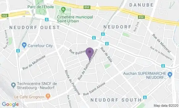 Localisation Mtre Scheid Daniel
