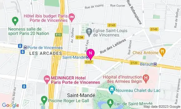 Localisation Mtre Xavier Patricia