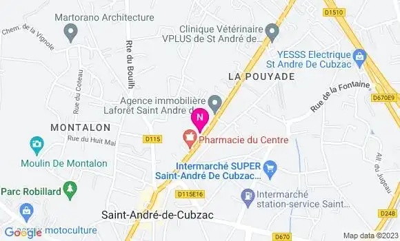 Localisation Mtre Naud Inès