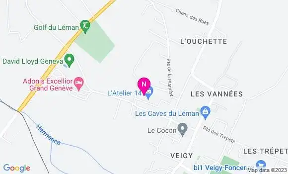 Localisation Mtre Bally Charlotte