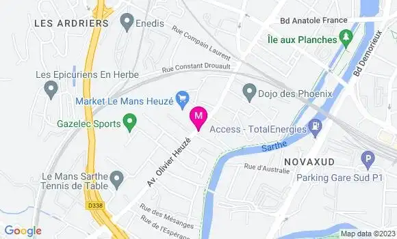 Localisation Mtre Foaleng Kamga René