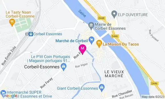 Localisation Mtre Merlet Xavier