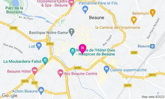 Localisation Mtre Segaut Nicolas