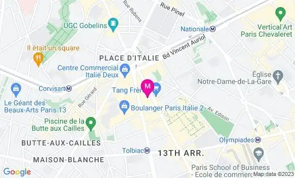 Localisation Mtre Thupsee Moazzam