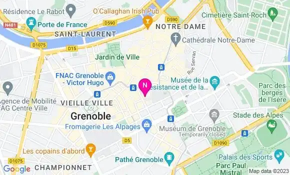 Localisation Mtre Claustre Damien