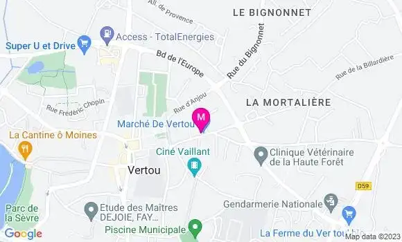 Localisation Mtre Guilloteau Virginie