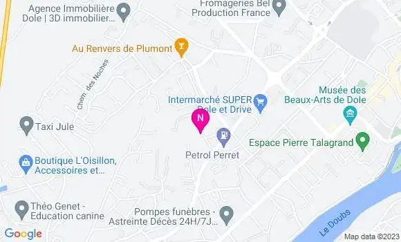 Localisation Mtre Daclin Sophie