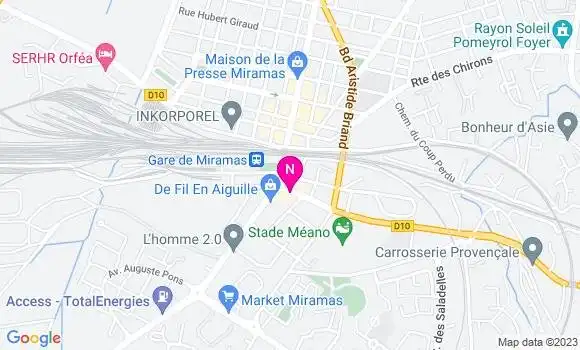 Localisation Mtre Bourasse Linda