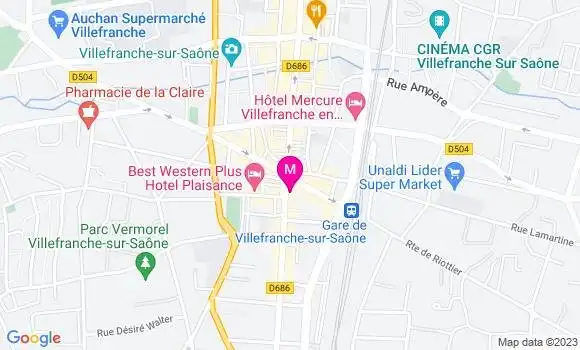 Localisation Mtre Zoccolo Laura
