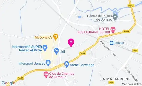 Localisation Mtre Riou Christel