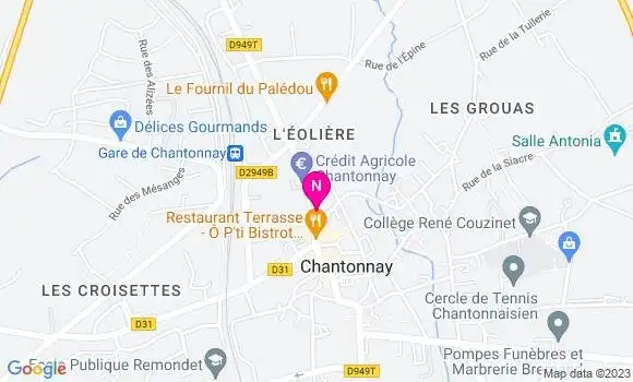Localisation Mtre Guibert Cécile