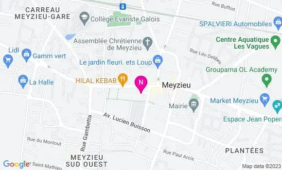 Localisation Mtre Sassier Aurélie
