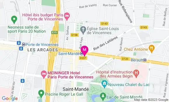 Localisation Mtre Wagner Flore