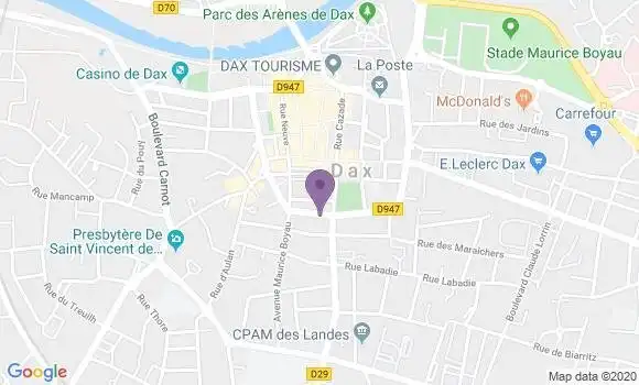 Localisation Mtre Gaymard Jean Christophe