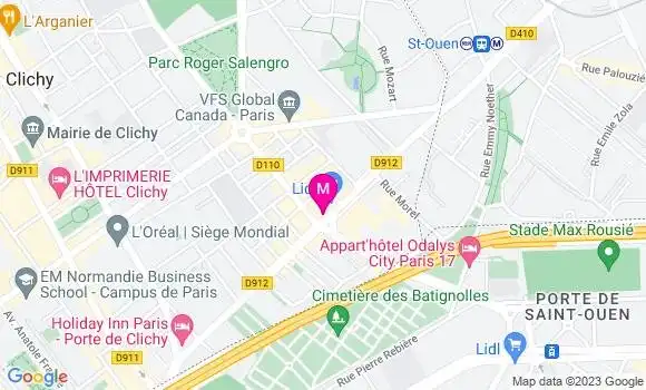 Localisation Mtre Roy Christian