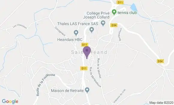 Localisation Mtre Letessier Norbert