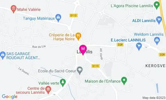 Localisation Mtre Le Bihan Delphine