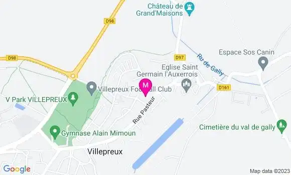 Localisation Mtre De Bonnieres Anne Laure