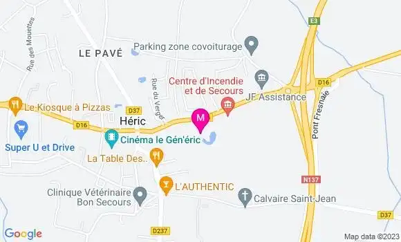 Localisation Mtre Bricout Justine
