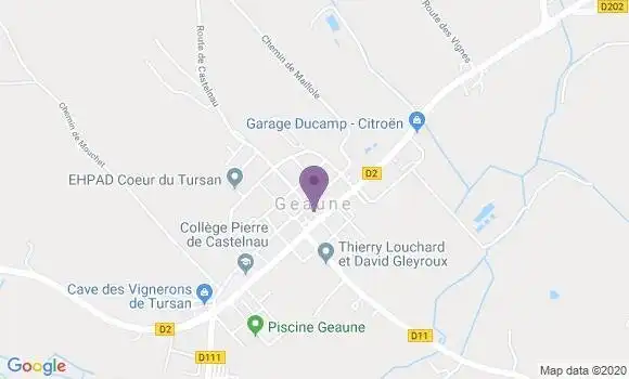Localisation Mtre Louchard Thierry