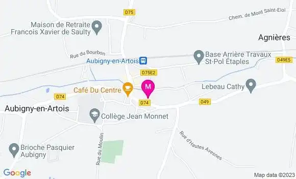 Localisation Mtre Becquet Sophie